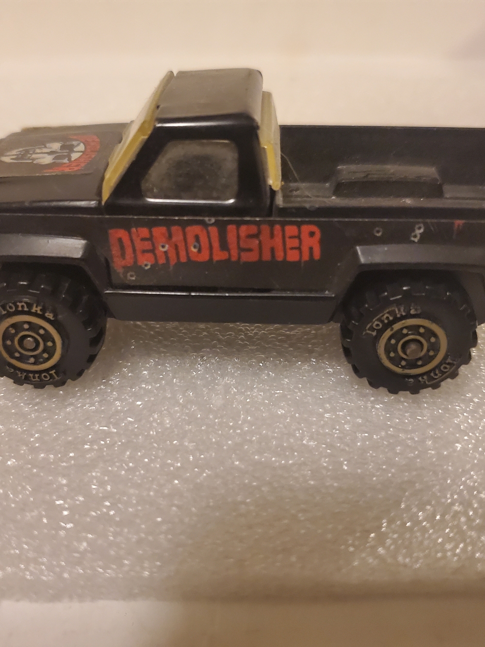 Vintage Tonka 1978 Black Truck “Demolisher” Toy